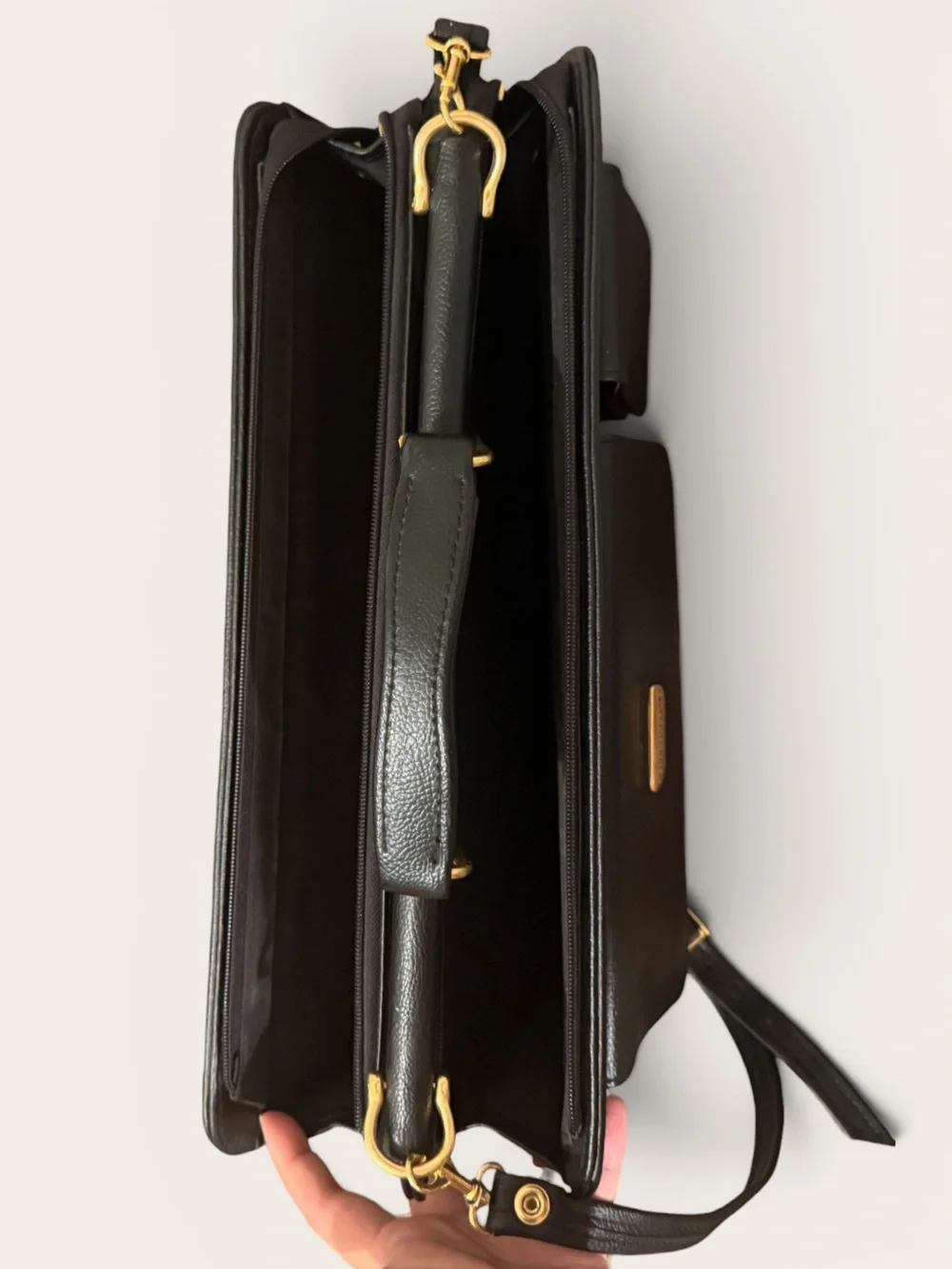Vintage Pierre Balmain Paris briefcase/laptop bag